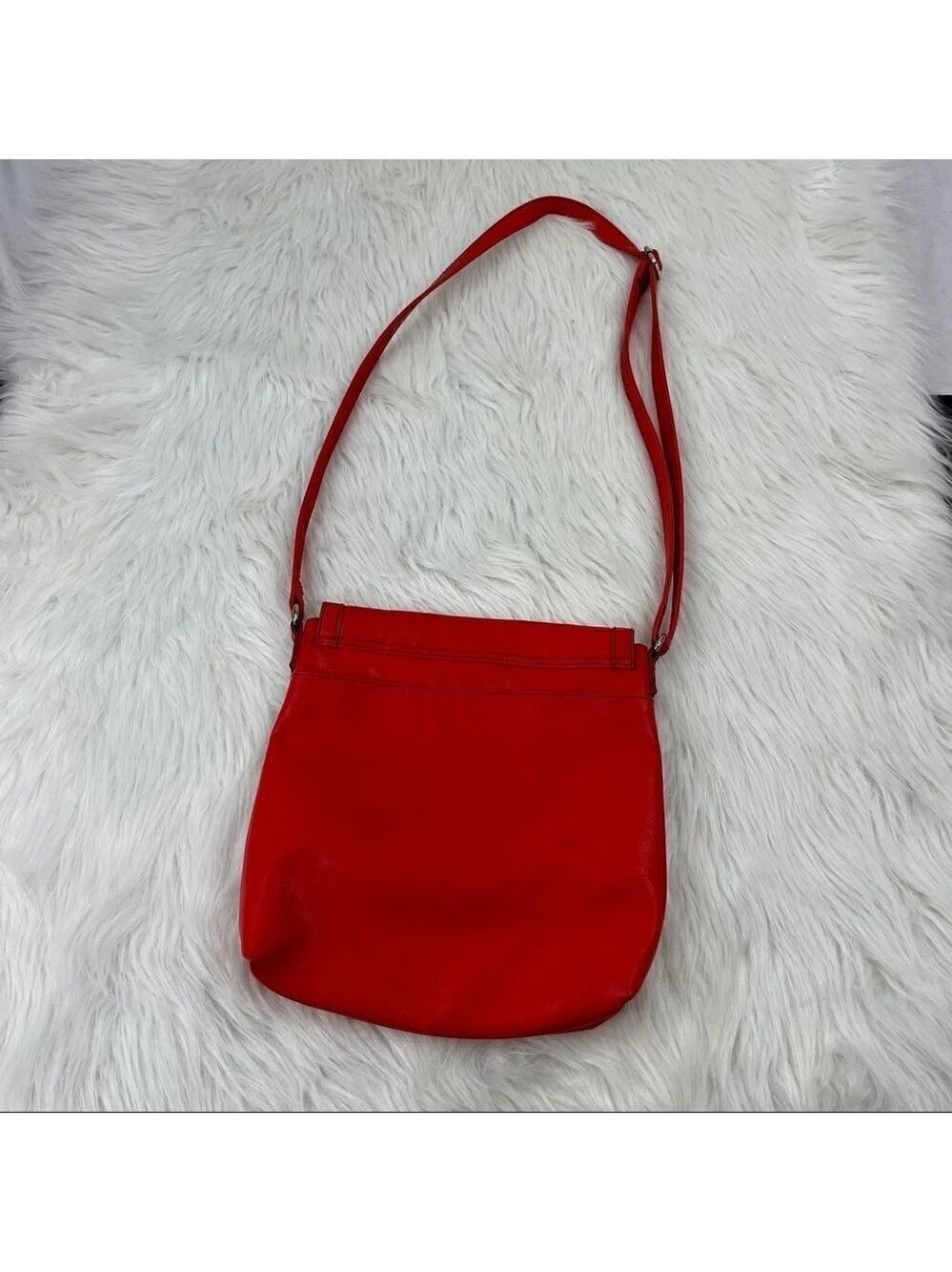 Relic Vegan Leather Crossbody Foldover Satchel - Picture 3 of 10